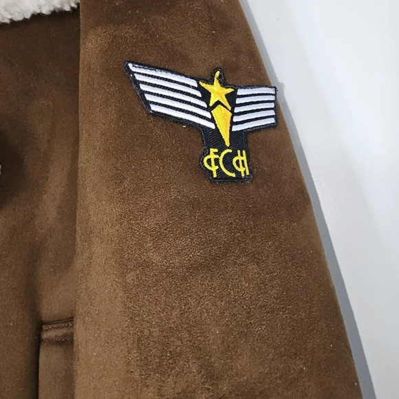 Zara Men faux sherpa winter coat size XLarge - Picture 7 of 12